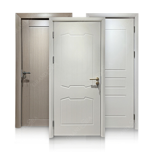 Nhà hiện đại không thấm nước phòng khách grey óc chó rắn gỗ sồi nội bộ cửa phòng ngủ <span class=keywords><strong>HDF</strong></span> nội thất - Product Image 1