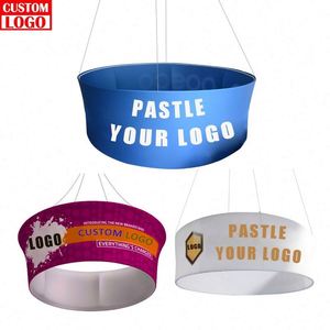 Overhead Hanging <b>Banner</b> Aluminum Tube Hanging Sign for Trade Show Exhibition Tension Fabric Advertising <b>Banner</b> Display Wall - Product Image 1