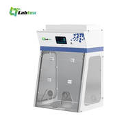 Hotte de laboratoire sans conduit Labtex avec système de filtration puissant, configurable avec des filtres HEPA et des filtres chimiques, lampe LED