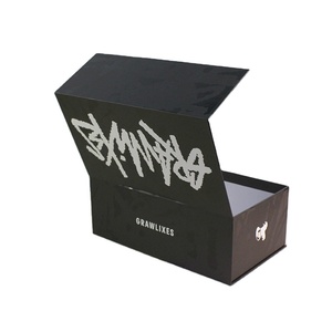 Scatola Regalo di Lusso in Cartone Rigido Nero con Chiusura Magnetica per Scarpe e Abbigliamento, Vendita all'Ingrosso dalla Fabbrica con Logo <span class=keywords><strong>Personalizzato</strong></span> - Product Image 3