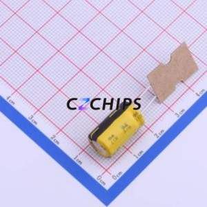 Condensateur électrolytique en aluminium à montage traversant NXH25V680M10*16 5.0TP, D10xL16mm 680uF 20% 25V 1.76A-100kHz - Product Image 2