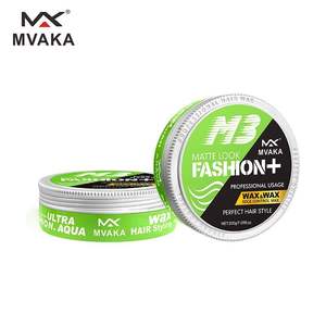 Profesyonel Ultra tutun saç şekillendirici Aqua saç jeli balmumu yüksek parlaklık şekillendirici vaks bukle kenar kontrolü olmayan yapışkan saç vaksı - Product Image 4