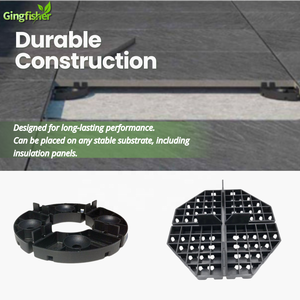 แท่นพลาสติกทนน้ำกันยูวีเป็นมิตรกับสิ่งแวดล้อมดีไซน์ทันสมัยติดตั้งบนหลังคาได้สูง - Product Image 5