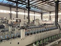Profilé en alliage d'aluminium Acier plastique PVC Section Bar Machine de menuiserie PUR Encollage Machine d'emballage pour les industries du bois