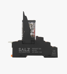 Kit de Relé GS de Automatización SALZ SA-GS4C-D24-TFP-PM 4CO 24VDC+FWD, Enchufe de Inserción Preensamblado, 4 Contactos, 5A, LED Mecánico Prueba del indicador - Product Image 3