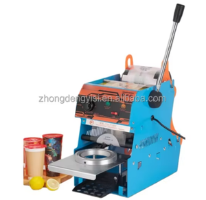 Machine de thermoscellage de bureau pour gobelets en plastique et boissons, électrique semi-automatique 220V, facile à utiliser - Product Image 4