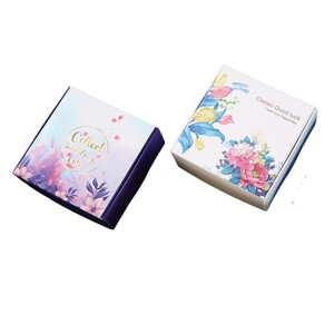 Su Xing Custom Gift Boxes <b>Kraft</b> Paper Cardboard <b>Box</b> For Holidays Packaging With Floral Design - Product Image 1