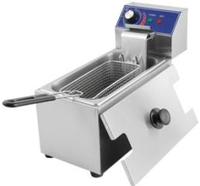 Friteuse électrique commerciale compacte HEF-4L pour poulet frit et frites – Équipement professionnel