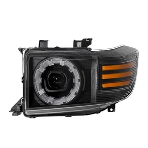 02-23 para LC75 Modificación del conjunto de faros estilo Flor de Ciruelo, Luz diurna LED de 12V, Lente de señal de giro secuencial - Product Image 2