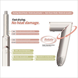 High-speed <strong>Hair</strong> <strong>Dryer</strong> 7-in-1 Hot Air Comb Straight and Curly Curling Iron Folding <strong>Portable</strong> <strong>Hair</strong> <strong>Dryer</strong> - Product Image 6