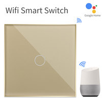 Bingoelec vente en gros Tuya maison intelligente interrupteurs tactiles lumière LED interrupteur tactile mural électrique interrupteur d'éclairage Wifi