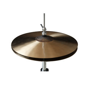 Conjunto de 4 Peças de Pratos de Bateria Artesanais em Bronze B20 Qualidade Profissional: Hi-Hat de 14'', Crash de 16'' e Ride de 20'' para Estúdio e Palco - Product Image 3
