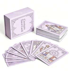 Cartas de Oráculo Impresas con Diseño Personalizado, Mazos de Tarot de Alta Calidad con Guía - Product Image 1