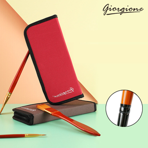 Juego de 10 Pinceles Profesionales Giorgione para Artistas, con Estuche de Lona, para Acuarela, Acrílico y Óleo - Product Image 3