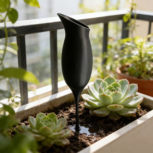 3D Printed Automatic Watering Pot Wine Glass Shape Self Watering Device For Indoor Outdoor Plants Hydroponics Gardening - Product Image 1