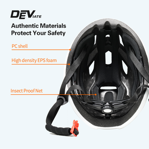 קסדת אופניים ניידת אוניברסלית חדשה OEM ODM בעלת 22 פתחי אוורור, עיצוב קל משקל לגברים, נשים ומבוגרים לרכיבה על אופניים והחלקה - Product Image 5