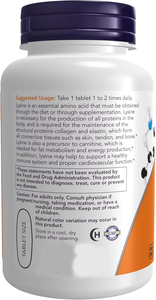 Compléments Alimentaires OEM (<span class=keywords><strong>L</strong></span>-<span class=keywords><strong>Lysine</strong></span> Hydrochloride) <span class=keywords><strong>1000</strong></span> mg Double Concentration Acide Aminé Végétalien Végétarien Améliore <span class=keywords><strong>l</strong></span>'Immunité 100 Comprimés - Product Image 2