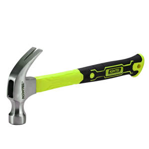 TOPWT 16 أوقية الألياف الزجاجية مطرقة بمخلب الثقيلة البناء مقاومة الصدمات المطاطية عدم الانزلاق مقبض - Product Image 2