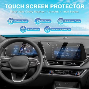 Protection d'écran de voiture sur mesure pour écran tactile de navigation, verre trempé résistant à la saleté, accessoires de voiture, film protecteur d'écran - Product Image 3