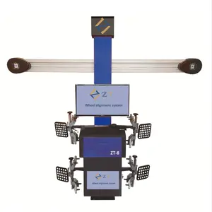 Aligneur de roues de 4 pièces, outil de diagnostic du véhicule, système de mesure des données de voiture, d'alignement de roue, 3d, bon marché