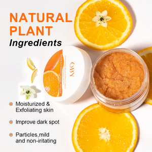 Factory Wholesale All Natural Face and Body <strong>Scrubs</strong> Brightening <strong>Orange</strong> Jam <strong>Scrub</strong> Vitamin c Exfoliating Body <strong>Scrub</strong> for Women - Product Image 3