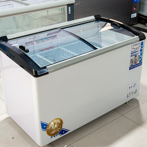 Congelador Comercial para Helados y Gelatos con Puerta de Vidrio Templado, Certificación CE, ETL y CB, Fácil Operación - Product Image 1