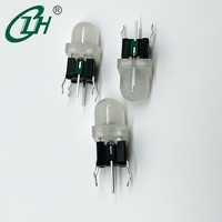 Interruptor de Botón Pulsador Táctil Momentáneo LED Verde Iluminado de 6x6mm 1NO con Tapa Redonda Abombada 30V 0.03A para Dispositivos Electrónicos