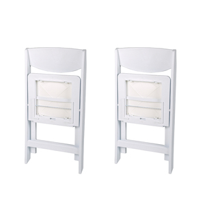 White/Black/<strong>Mahogany</strong> <strong>Dining</strong> /wedding/resin Folding <strong>Chair</strong> for Sale - Product Image 6