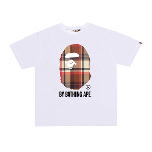 T-shirt imprimé Bapees tendance pour homme, version haute qualité 1:1, collection 2025, motif lettres, style créateur de mode - Product Image 2