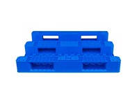 Palettes de rayonnage en plastique 40 "X 48" Palettes en plastique robustes avec 8 tuyaux en acier