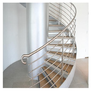 Poste de Accesorio para Barandilla de Escalera de Acero Inoxidable, Diseño de Fábrica China TAKA, para Barandilla de Tubo Metálico para Escaleras - Product Image 3