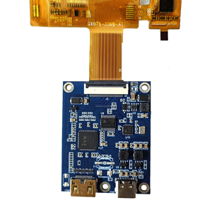 7.6 inch TFT Vuông <span class=keywords><strong>LCD</strong></span> Màn hình hiển thị với cảm ứng 800*800 và 1000 nit độ sáng cao vuông hiển thị quảng cáo thương mại - Product Image 4