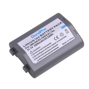 EN-EL18 EL18A EL18B EL18C EL18D 3200mAh <span class=keywords><strong>Batterie</strong></span> pour <span class=keywords><strong>Nikon</strong></span> D4 D4S D5 D6 D6S Z9 D800 D800E D810 D810A D500 <span class=keywords><strong>D850</strong></span> Caméra - Product Image 1