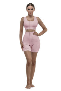 LANGQIN Ladies Full Body Shapewear Bodysuit Faha Corset with Firm Control Thin and Breathable Spandex Invisible Woman Bras - Product Image 6