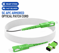 Latiguillo Fibra Óptica SC APC Simplex 1m 2m Blindado G657A2 OS2 Monomodo Cable FTTH