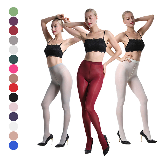 15 Colors Hot Sale Custom Logo Nylon Pantyhose Stockings Women Pantyhose  for Women