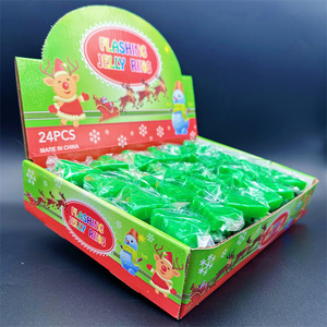 Hot Selling <b>LED</b> Finger <b>Lights</b> <b>Light</b> up Toys Snowman Snowflake Santa <b>Tree</b> Elk Ring Christmas Gift Ring Party Children's Toys - Product Image 4