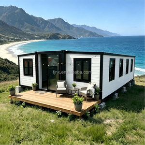<span class=keywords><strong>Casa</strong></span> Contenedor Expandible de 2-3 Dormitorios, 20-40 pies, Aislada, Plegable, Prefabricada, Modular, de Lujo para <span class=keywords><strong>Alquiler</strong></span> Airbnb - Product Image 1