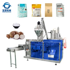 Automatic Stand up Zipper Bag Doypack Tapioca Flour Powder Mixing and Packaging Machinery