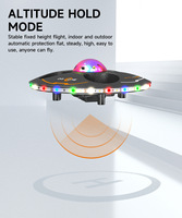 360 °   Avion télécommandé UFO, quadricoptère RC, jouet pour activités intérieures et extérieures, cadeau pour enfants