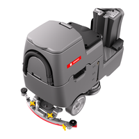 Nettoyeur de sols électrique CleanHorse Ares600, petit modèle, autoporté, pour usage commercial et industriel, nettoyage humide/sec, bois, danse, PVC, sols de gymnase
