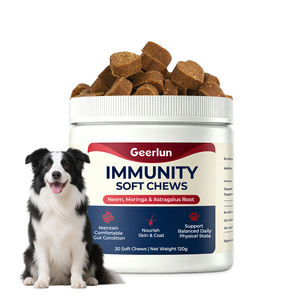 Masticables Suaves de Neem Personalizados para Perros, Absorción Rápida, Apoyo Inmunológico, Salud Intestinal, Absorción de Nutrientes, Aceite de Krill, Vitamina E, Todas las Razas - Product Image 1