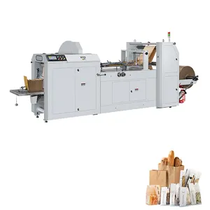 Automatische Hochgeschwindigkeits-Kraft papiertüte, die Maschine herstellt, um Papiertüten-Produktions linie LMD-400 zu machen