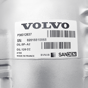 Compresseur de climatisation <span class=keywords><strong>hybride</strong></span> électrique neuf pour <span class=keywords><strong>Volvo</strong></span> S60 <span class=keywords><strong>XC60</strong></span> S90 XC90 Lynk&Co 01 Modèle SHS-33 OEM P36012637 - Product Image 6