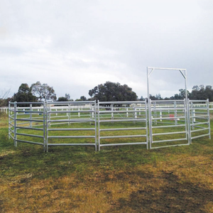 Paneles de valla de patio de <span class=keywords><strong>corral</strong></span> de ovejas de ganado de metal galvanizado en caliente Producto modelado en 3D fácil de instalar - Product Image 4