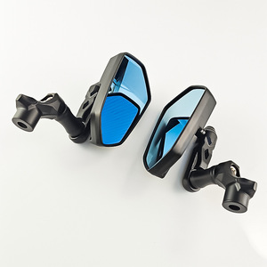 Espejo Retrovisor Universal para Motocicleta Qiangye con Espejo Azul para Protección y Seguridad - Product Image 3