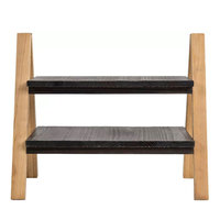 Présentoir à gâteaux ou desserts en bois style européen, plateau à desserts, escalier en bois torsadé