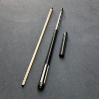 Nouvelle Queue de Billard Professionnelle CUPPA en Érable Nord-Américain avec Joint Radial, Manche en Ébène, Pointe de 11,8/12,2 mm