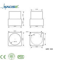 Instrument KL2A-25 mesure de niveau de précision de capteur de distance de laser de haute précision