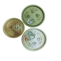 211 #   Couvercles en fer blanc de qualité alimentaire de 65 mm, TFS, ouverture complète, ronds, faciles à ouvrir, pour les boîtes de conserve de poisson, de viande, de tabac